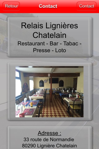 Relais Lignières Chatelain screenshot 2