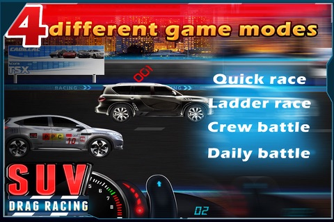 SUV Drag Racing screenshot 2