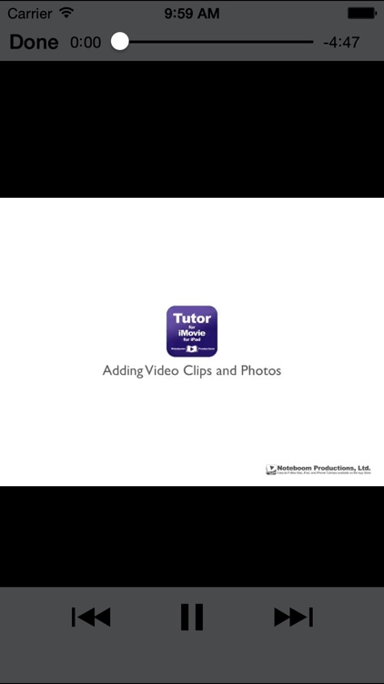 Tutor for iMovie for iPad