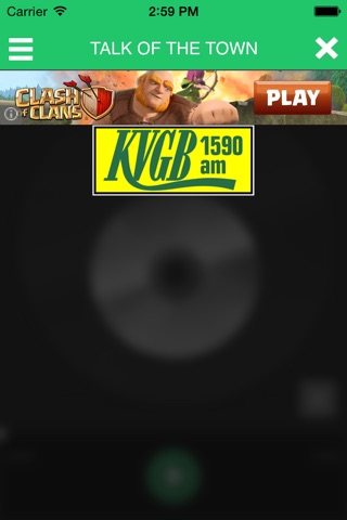 1590 KVGB and 95.5 FM screenshot 2