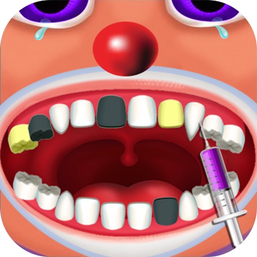 Clown Dentist Dental games iOS App