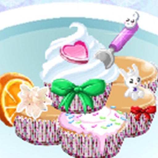 Flower Cupcake Designer Icon