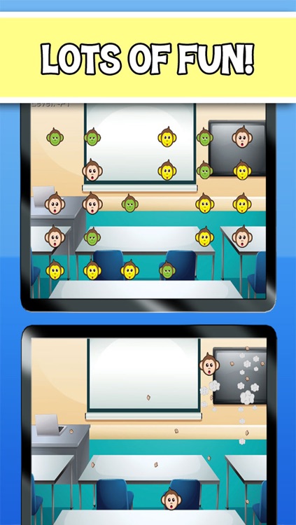 Monkey School Mania - Fun Chain Reaction Puzzle Pop Game Free For Kids