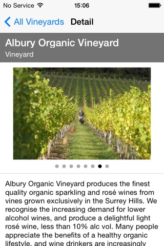 South East Vineyards Guide screenshot 3
