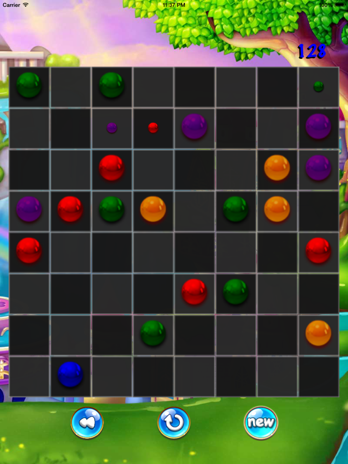 Line up Ball and Jewel