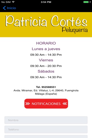 Peluquería Patricia Cortés screenshot 3