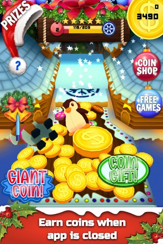 Christmas Coin Pusher Dozer Dropper 3D screenshot 4