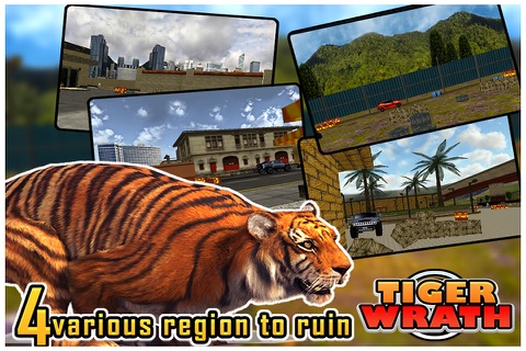 Tiger Wrath ( Animal attack 3d Game ) screenshot 3