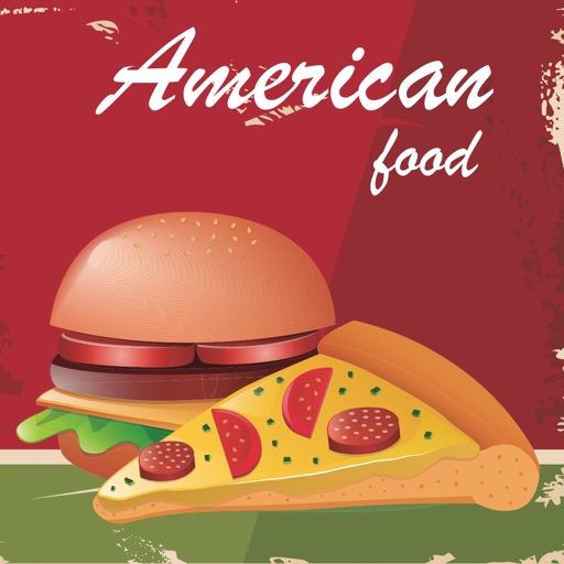 American Food Cookbook. Quick and Easy Cooking. Best cuisine traditional recipes & classic dishes icon