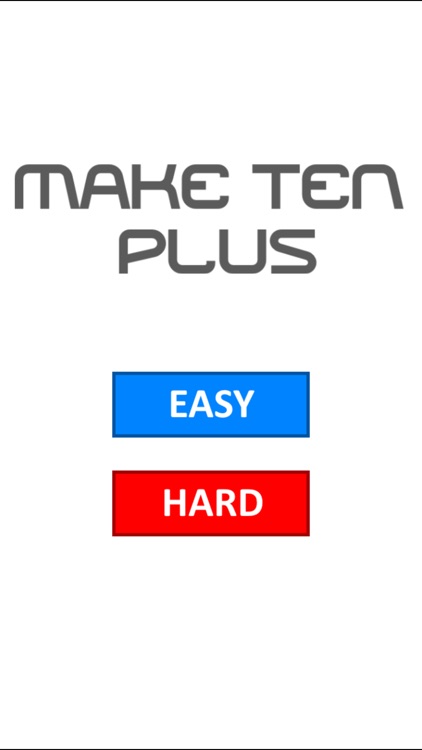 Make Ten Plus