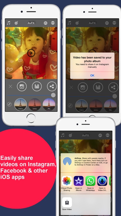 AvFX - awesome video effect, editor & background music edit for Instagram, Facebook, Youtube, Vine screenshot-4