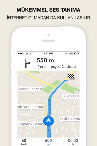 GPS Navigation, Maps & Traffic - Scout screenshot 2