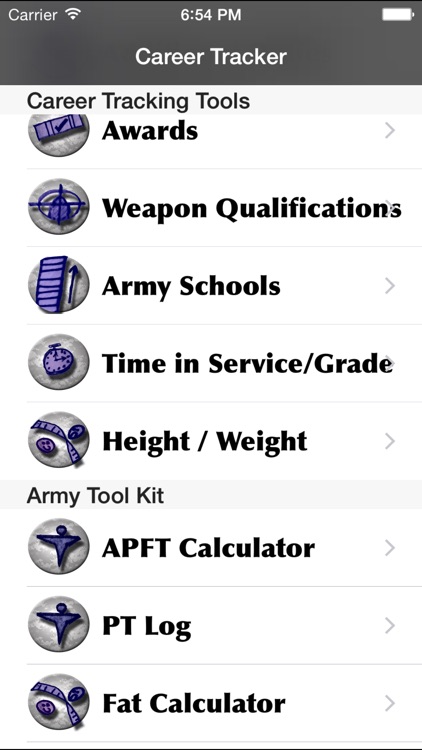 Soldier Career Tracker