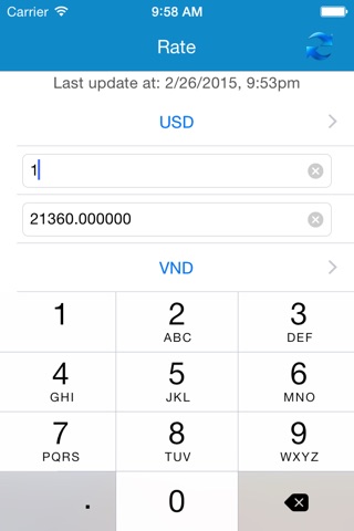 Widget Currency Converter screenshot 2