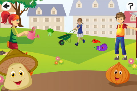 All About Vegetables a Game to Learn and Play for Children screenshot 3