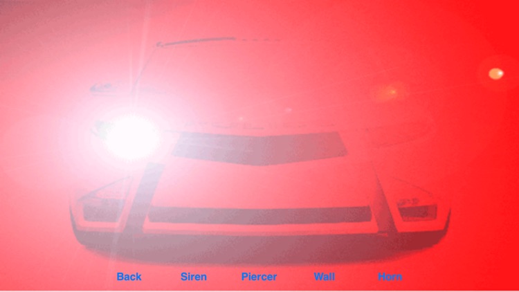 Police Lights and Siren ~ Emergency Strobe Lights