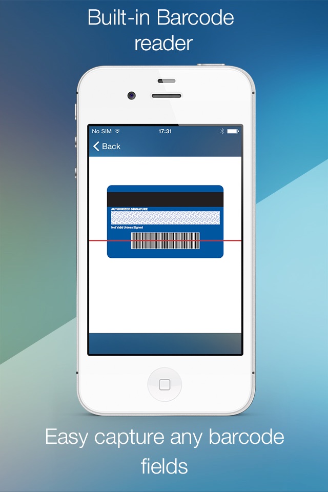 SecurCards: archive and encrypt credit cards and any other card screenshot 4