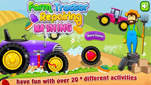 Farm Tractor Repairing and Washings