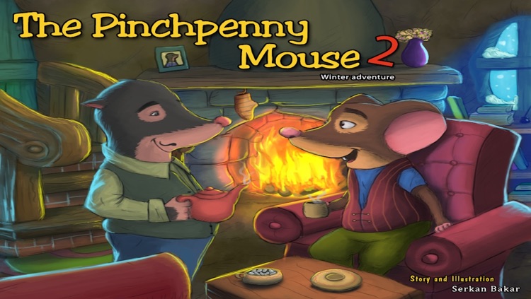 "The Pinchpenny Mouse 2" winter adventure interactive storybook