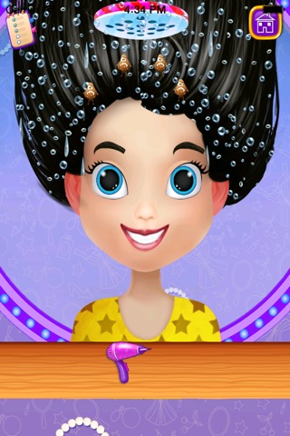 Girl hairstyle Salon - haircut games screenshot 3