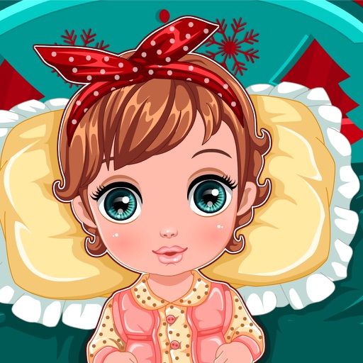 Baby New Year Caring Icon