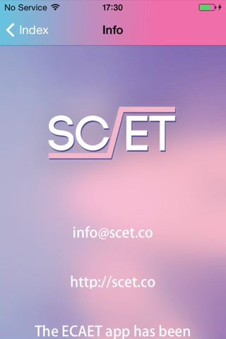 ECAET The official App screenshot 4