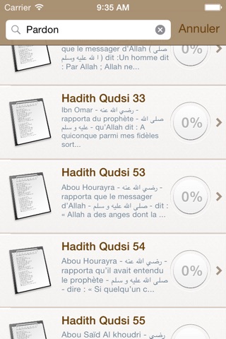110 Hadiths Qudsi (Divins, Sacrés) en Français screenshot 4