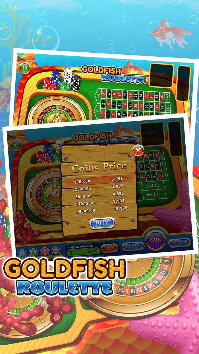 -777- Goldfish Roulette - Spin to Win