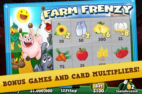 Scratchers Scratch Off Blitz Casino Game screenshot 4