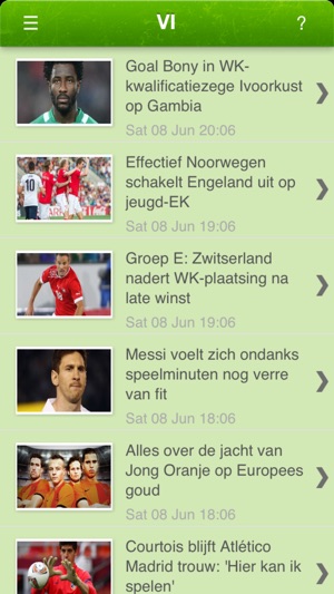 Voetbal-Nieuws