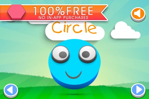 Fun Shapes - An interactive app with puzzle for children to learn about shapes. screenshot 2