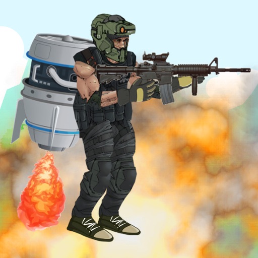 Commando Jetpack Shooter Icon