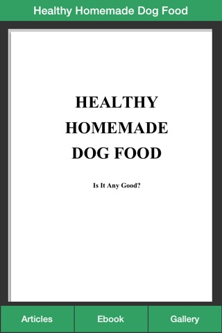 Dog Treat Guide - Homemade Dog Food for Your Dog Healthy ! screenshot 3