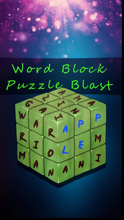 Word Block Puzzle Blast Pro - new word search board game screenshot-3