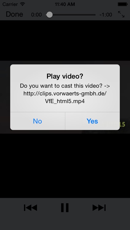 CastNow Browser for Chromecast