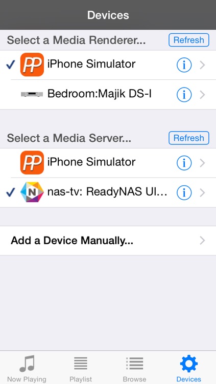 iphone controller for asset upnp