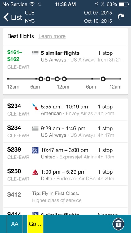 Cleveland Airport (CLE) Flight Tracker Hopkins screenshot-4