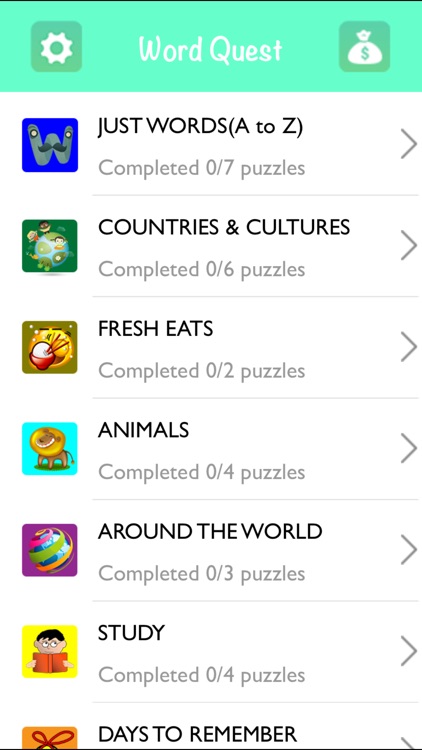 Word Search Puzzle For Teens and Kids