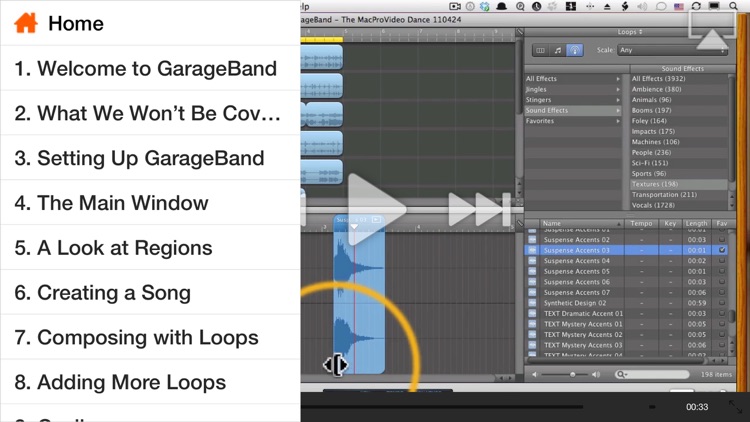 Course For Garageband '11 101 - Core Garageband '11