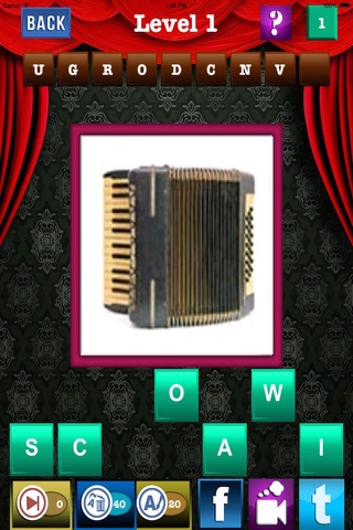 Trivia Guess "~The Music Instruments "Conclude the Device Name~" screenshot 2