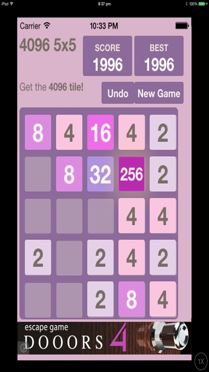 4096 - 5x5 Extreme Play