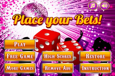 AAA Xtreme Classic Hot Sexy Social Party Bash Craps Dice Games - Crack Doubledown Craze Casino Pro screenshot 3