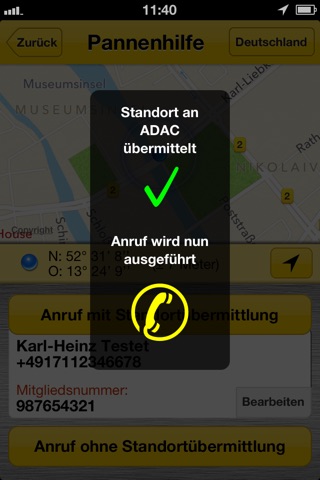 ADAC Pannenhilfe screenshot 3