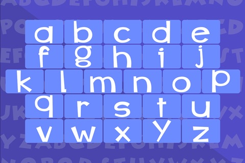 A is for Alphabet: Combines Visual and Audio prompts to help your kids learn their uppercase and lowercase letters! screenshot 2