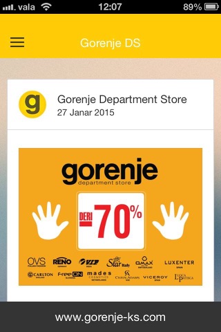 Gorenje DS screenshot 3