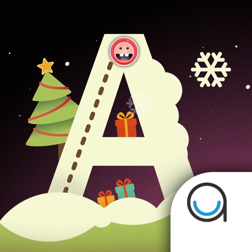 Icky Snow Trace - Learn to trace Uppercase ABC - Lesson 2 of 3 iOS App