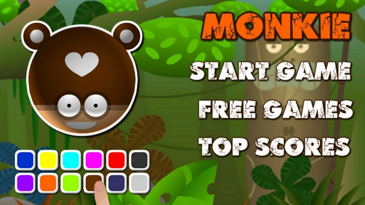 Monkie Jungle Sling - Free screenshot-4