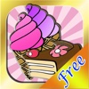 Ice Cream Shop and Bakery Coloring Book - FREE Art Maker App for Children and Preschoolers