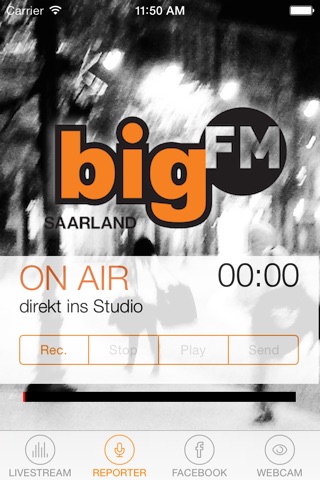 bigFM Saarland screenshot 2