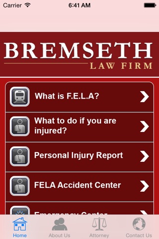 FELA Railroad Accident App by Bremseth Law screenshot 3
